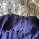 Maeve  Anthropologie Carlita Tiered Tunic Lined  Dress Blue White SZ XS #1802 Photo 10