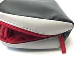 Cole Haan x American Airlines Red Zipper Pouch Black & Gray. Photo 5