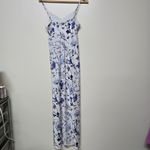 Favorite Daughter Collection‎ Blue White Floral Slip Dress Sz S Midi Photo 9