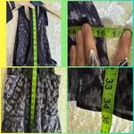 Free People NWOT Navy blue and silver  New Romantics Sleeveless Dress w Collar Photo 15