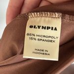 NWT Olympia Activewear Muse Dress Brown Photo 5