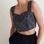 Madewell Quilted Sweetheart Crop Top Blue bandana print.
Coastal Boho Western Photo 4