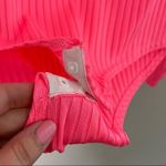 Neon Pink Bodysuit Size M Photo 5