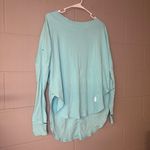 Free People Movement FP Movement Simply Layer Open Back Long Sleeve Top in Blue Glow Women’s Small Photo 5