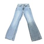 PacSun Women's High Rise Bootcut Jeans Size 26 Light Blue Stretch Denim Photo 4