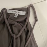 Naked Zebra  Grey Crisscross Strap Mini Dress Size S Photo 1