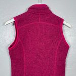 Patagonia Women S Pink Better Sweater Vest Zip Front Pocket Granola Girl Crunchy Photo 5