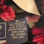 Laura Scott Vintage Y2K  Floral Velvet Blouse Burnout Whimsigoth Romantic M Photo 3