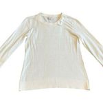 Kate Spade New York Cream Pullover Sweater Bow Trim Stretch Size XS Women's Photo 0