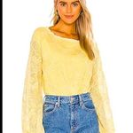 Tularosa  yellow Tilly embroidered top M $150 spring boho revolve floral Photo 0