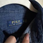 Ralph Lauren Polo  Denim Dress‎ Sz 4 Photo 2