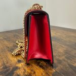Gucci Sylvie Red Leather Chain Shoulder Bag Mini Photo 10