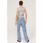 RONNY KOBO Women's Black White Mesh Newspaper Graphic Zanzabar Top Size Large Photo 2