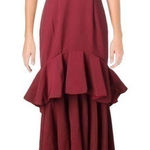 Jarlo London JARLO Medium Mina Layered Ruffle Sleeveless V-Neck Evening Gown Photo 0