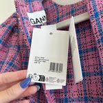 Ganni Check Suiting Mini Dress Photo 6