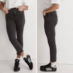 Madewell NEW Petite Stovepipe Jeans in Banberry Wash: Raw-Hem, P28 Photo 2