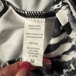 Jockey Monochrome Floral Patterned Leggings Medium Black Photo 2