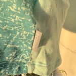 Columbia Racerback Tank Top Light Aqua w/ Ombré Granite Pattern to Dark Aqua Med Photo 4