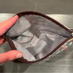 Natural Style Floral Zip Wristlet Cosmetic Makeup Bag Photo 6