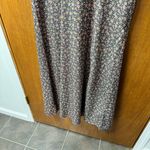 Natural Life Juliette Short Sleeve Midi Maxi Ditsy Floral Dress Gray Large Photo 6