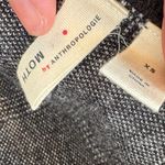 Anthropologie  x MOTH Windowpant Plaid Sweater Blazer Black white nwot Photo 7