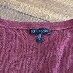 Eileen Fisher Merino Wool Short Sleeved Sweater Rust Color Size Small Photo 8