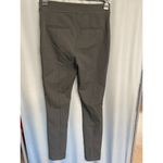 Reiss Pants Womens 6 Black Elastic Waist Jayne Split Front Skinny Side Zip B65 Photo 4