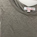 Maronie Taupe Loose Fit Hi/Low Tank Top Size M Photo 6