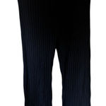 Bagatelle  Navy Pull On Sweater Knit Pants Wide Leg Size‎ Large NWT Cozy Warm Photo 0