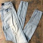 Hollister  3 Super Skinny Highrise Lightwash Jeans Photo 0