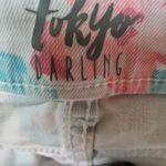 Tokyo Darling  High Waste Shortly Floral Jean Short Photo 5