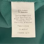 Talbots Women’s‎  Teal Colored Woven Twill Pencil Skirt Size 12 Photo 6