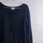 St. John Sport Honey Comb Long Sleeve Ruffle Hem Photo 2