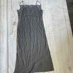 Anthropologie ANTROPOLOGIE 100% VISCOSA Elegant Gray Women's Dress Photo 7