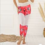 Banded Scrunch Bum Floral Pink Yoga Pants Sexy Size undefined Photo 34