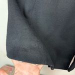 Vtg ALORNA 100% Wool Long Fur Collar Jacket Overcoat Black Size L Photo 12