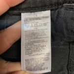 Old Navy Black Wash Denim Low Rise Shorts - Size 4 Photo 3