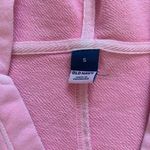 Old Navy  Sporty Neon Pink Hooded V-Neck‎ Sweatshirt Size Small Photo 5