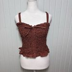 Anthropologie MARE MARE X Ruffle Smocked Tank Size S Photo 6