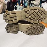 Steve Madden  Boots Womens 9M Howler Chelsea Beige Suede Leather Lug Sole Pull On Photo 4