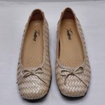 Trotters Gillian Ballet Flats Shoes Women's 7 Ivory Slip On Comfort Casual Photo 2