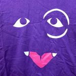 Sesame Street  The Count Face Purple T-Shirt XL . Photo 1