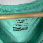 Tek Gear  Turquoise Blue V-Neck Short Sleeve Athletic Top S Photo 3