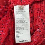 Free People EUC  Lolita Red Floral Top Size Small Photo 8