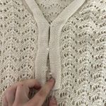 Deauville T Dalton Sweater Womens Medium M Tan Knit Pullover Oversized Vintage Photo 1