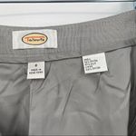 Talbots Gray Pure Silk Blend Trouser Pants Size 6 career office professional Photo 7