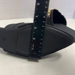 Black Rhinestone Pointed Toe Mules Chain Accent SlipOn Womens Shoes Size 8 NWOT Photo 5