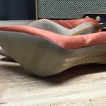 Sam Edelman Hazel Stiletto Pump Heels Women's 6 Orange Suede Pointed Toe Preppy Photo 5