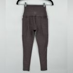 Beyond Yoga Spacedye Out of Pocket High Waisted Midi Leggings Stretch Taupe XXS Photo 3