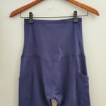 Poshdivah Women's Navy Blue Maternity Pocket Leggings Size S Photo 5